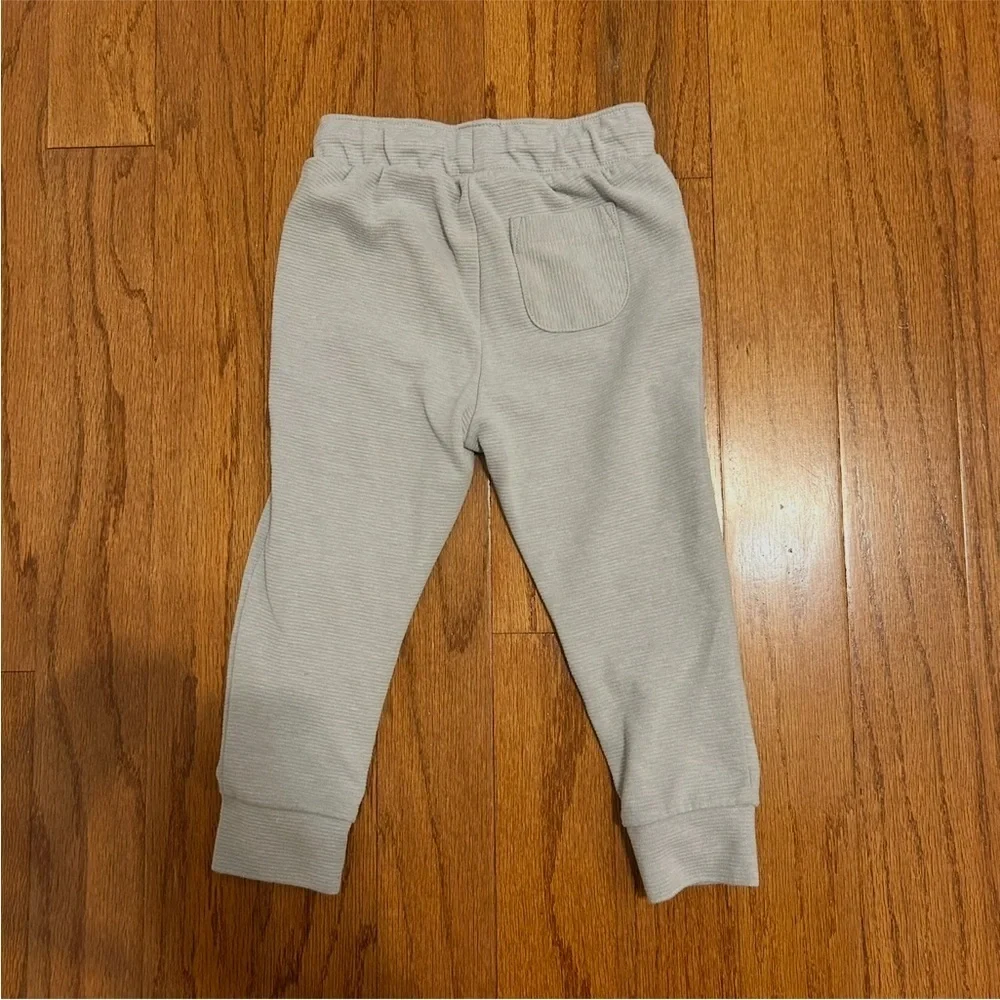Cat & Jack Toddler Jogger Sweatpants Size 3T Light Gray Elastic Waist